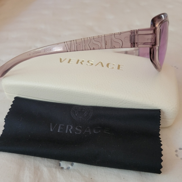 Versace Versus Sunglasses in Lilac - Picture 3 of 11